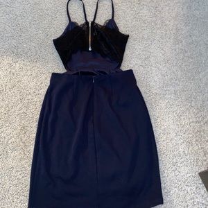 Navy/Black dress - lush brand ordered from LuLus